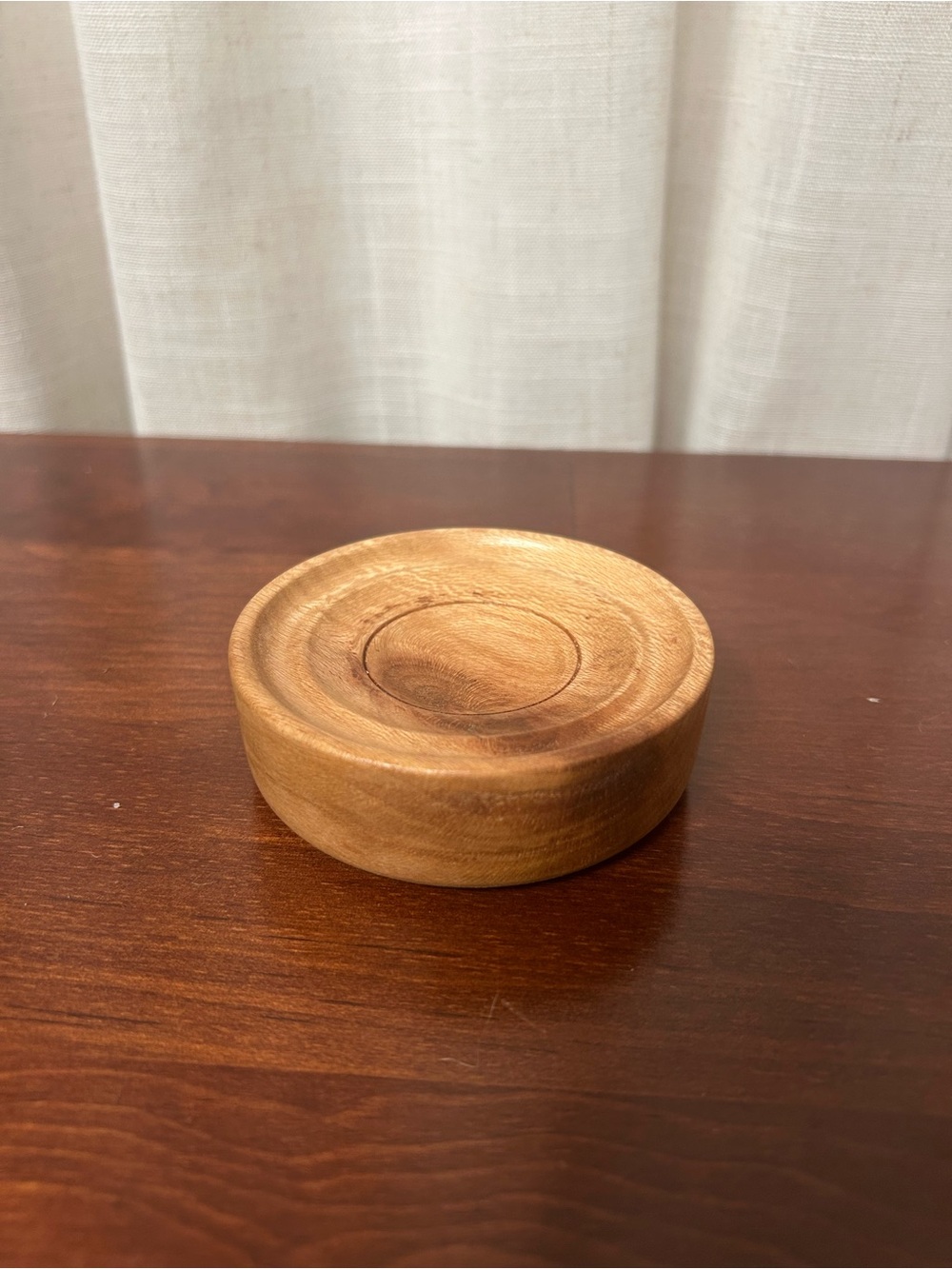 Wood Soap Dish | Sycamore Handcrafted Wooden Soap Holder Rustic Bathroom Decor